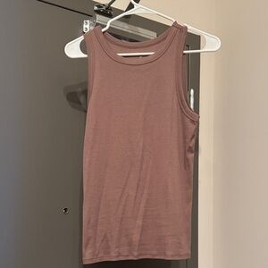 a new day Women's Dusty Brown/Mauve Tank Top
